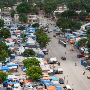 Champs de Mars IDP camp